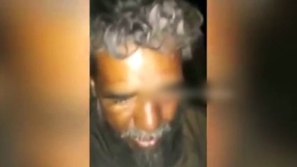 முதியவரை 25 முறை கன்னத்தில் அறைந்த நபர்-வீடியோ