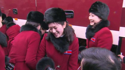 북한 응원단 "활기있는 응원 보여줄 것" / YTN