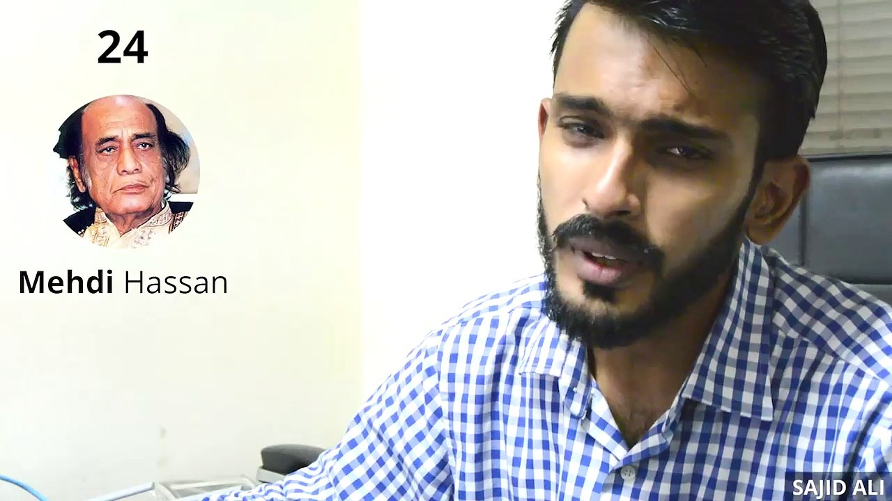 1 GUY 55 Singers VOICES  amazing talent in pakistan ( SAJID ALI )