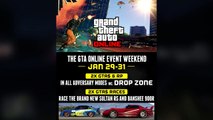 GTA 5 Online DOUBLE GTA$ & RP, 50% DISCOUNTS & MORE! (January DLC Event Weekend)