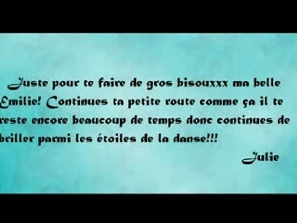 Projet emilie capel