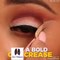 Get a bold cut crease using eyeliner stickers