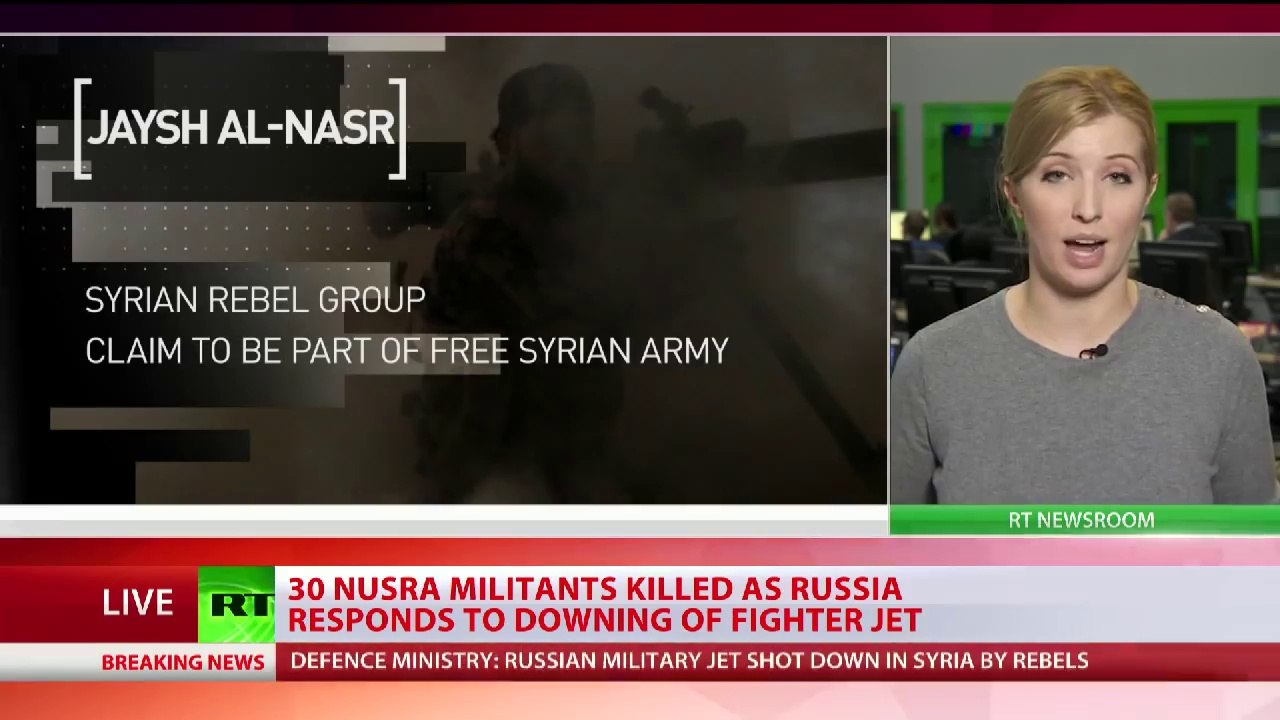 At least 30 terrorists killed as Russia responds to downing of Su-25 fighter jet