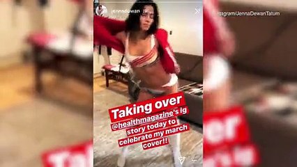 Jenna Dewan Tatum shows off smoking body for Health magazine