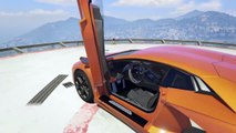 GTA 5 Mod Showcase - Lamborghini Aventador, Nissan GTR & Dodge Charger Vehicle Mods!