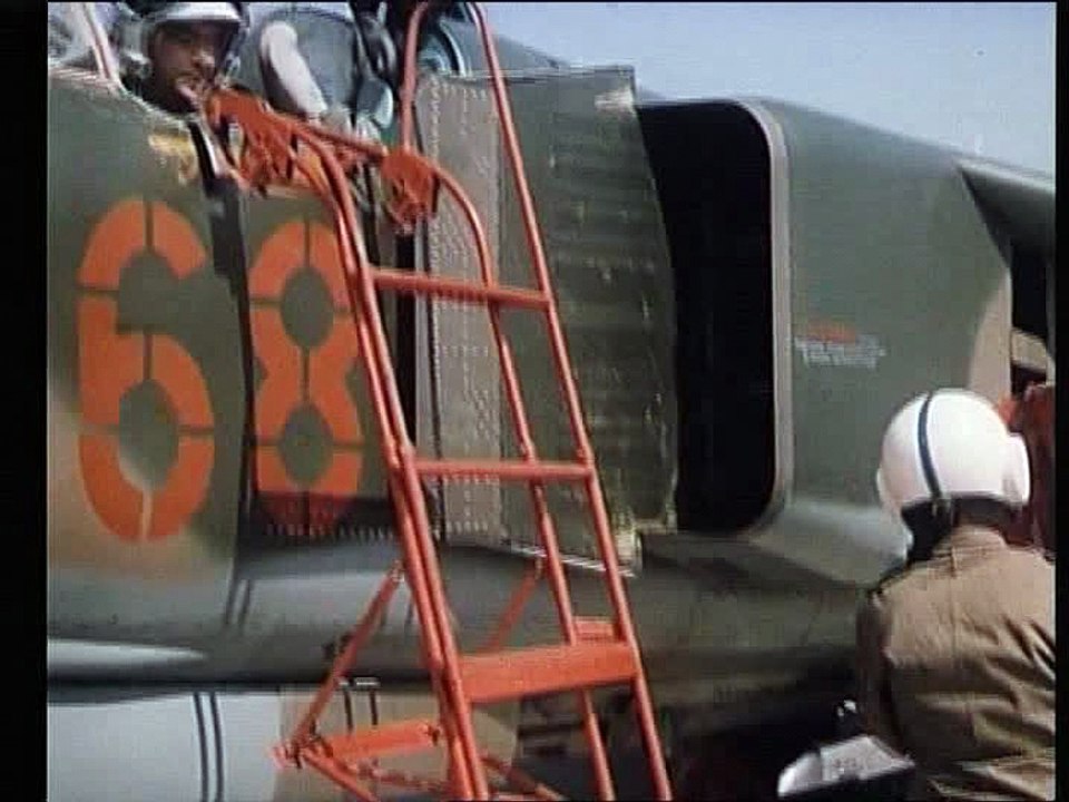 Handlungen einer gemischten Jagdfliegergruppe vom Autobahnabschnitt