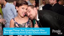 ‘Stranger Things David Harbour: I Try To Protect Millie Bobby Brown As Much As I Can | PeopleTV