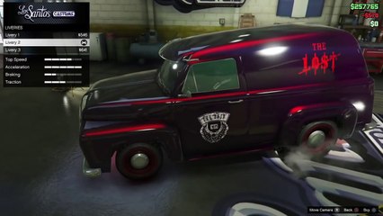 GTA 5 Heists RARE CAR! Vapid "Lost MC" Slamvan Showcase! [GTA V Heist Update]