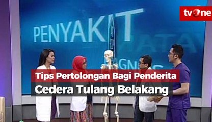 Tips Pertolongan Bagi Penderita Cedera Tulang Belakang
