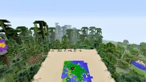 Minecraft Xbox - JUNGLE BIOME IN TU11 (Survival Map w/ Download) [PC Converted Map]
