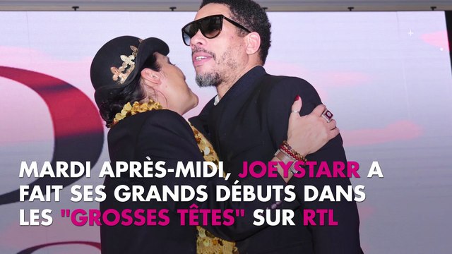 Karine Le Marchand et JoeyStarr en couple ? Leur échange révélateur dans Les Grosses Têtes