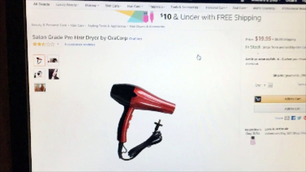 Une femme pensait avoir acheté un sèche cheveux sur Amazon mais à reçu un lance flamme