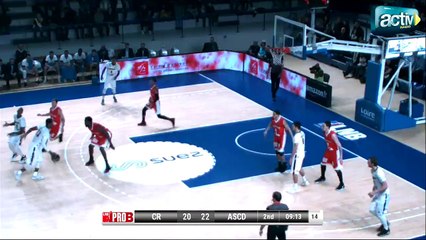 Résumé vidéo de Chorale - Denain (ProB J18)