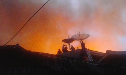 Kebakaran di Tamansari Hanguskan Lima Rumah