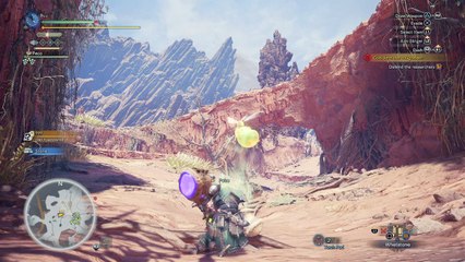 Monster Hunter: World first rathian battle