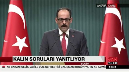 İbrahim Kalın: Kılıçdaroğlu gereğini yapsın.