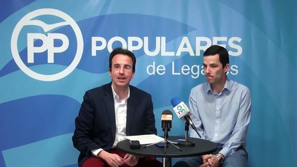 Rueda de prensa del Partido Popular de Leganes del 7 de febrero de 2018