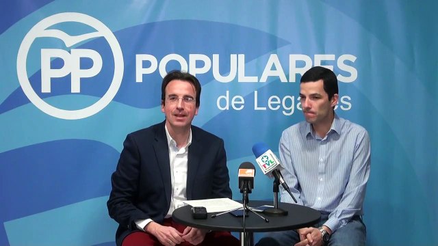 Rueda de prensa del Partido Popular de Leganes del 7 de febrero de 2018