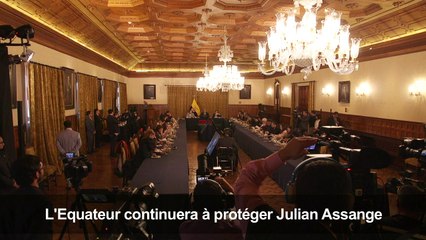L'Equateur continuera à protéger Julian Assange