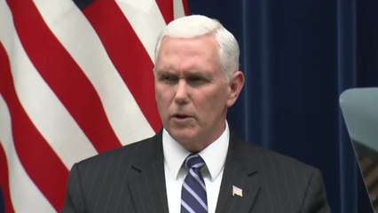 펜스 "北 잔혹한 정권...동맹국과 압력 강화할 것" / YTN