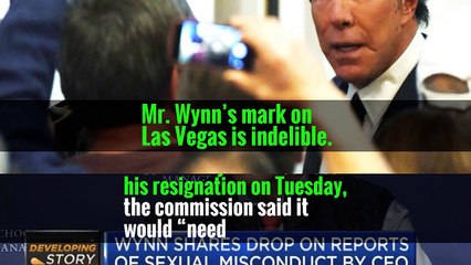 Steve Wynn Resigns From Company Amid Sexual Misconduct Allegations