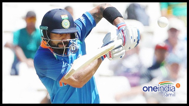 தென் ஆப்ரிக்கா பந்துவீச்சை தெறிக்கவிட்ட தவான் கோஹ்லி ஜோடி | Oneindia Tamil