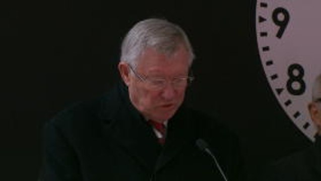 Alex Ferugson pays tribute to Munich air disaster victims with bible passage