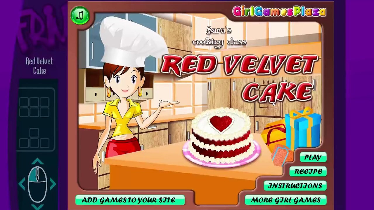 ♥ FRIV GAMES Red Velvet Cake Cooking Game for Kids Vídeo Dailymotion