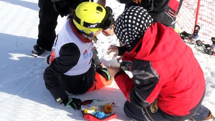 Snowboard Paralel Slalom Yarışması başladı - SİVAS