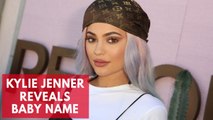 Kylie Jenner names her baby girl Stormi