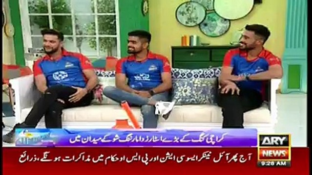 Babar Azam reveals the names of toughest bowlers he has faced #DeDhanaDhan #KarachiKings Watch in HD- https-__ youtube.com_watch-v=ZvCp3wDSViw