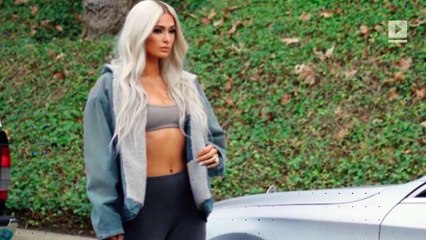 Paris Hilton Dresses Up as Kim Kardashian 'Clone'