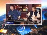 What was Mushahid Hussain Syed said about Nawaz Sharif in the past Hamid Mir play old video