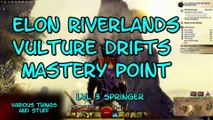 Guild Wars 2 Elon Riverlands Vulture Drift Mastery with a Level 3 Spinger