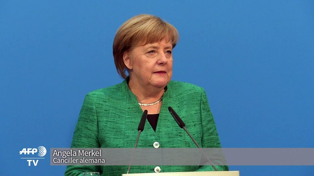 Merkel y socialdemócratas acuerdan gobierno en Alemania