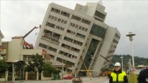 Taiwan hit by another earthquake as search for survivors continues