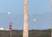 Local Captures SpaceX Boosters Landing With Precision