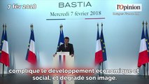 Corse: ce qu’il faut retenir du discours d’Emmanuel Macron