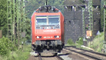 Züge Erpel-Linz am Rhein, EVG V60, CB Rail Prima, SBB Cargo Re482, 2x 151, 6x 185, 143, 4x 425