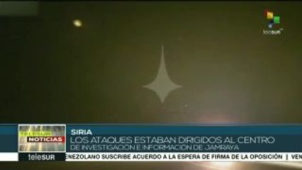 Ejército sirio derriba misiles lanzados por Israel contra Damasco