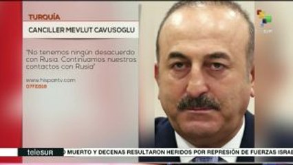 Turquía asegura que no tiene desacuerdos con Rusia por Afrín