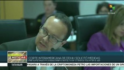 teleSUR noticias. Ecuador: CIDH remite solicitud de medidas
