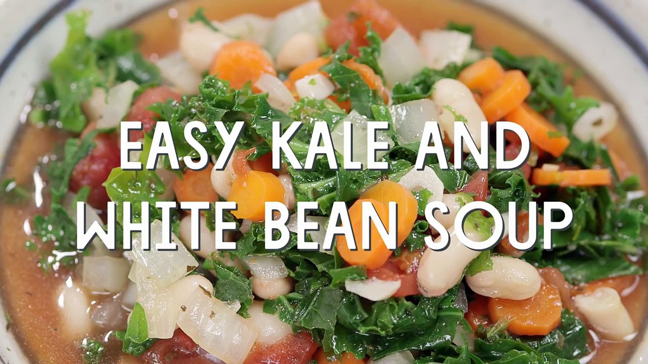 Easy Kale and White Bean Soup
