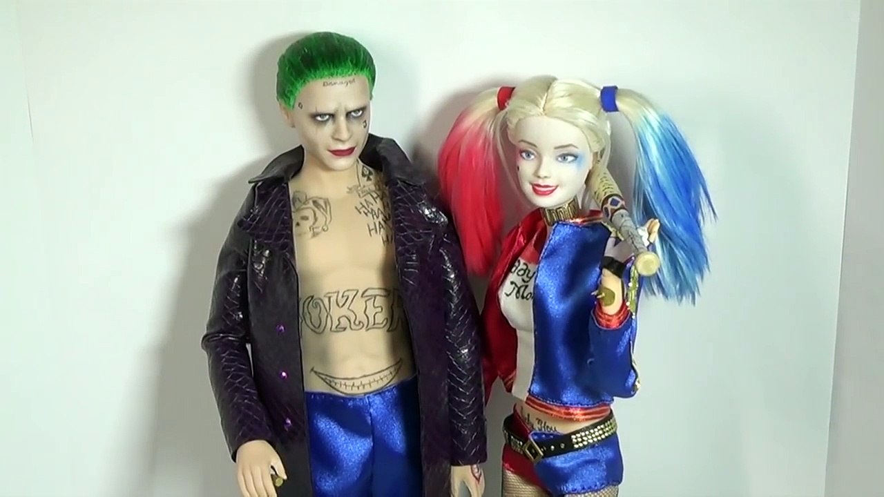 Joker Mr. J inspired Doll / Barbie Repaint (Suicide Squad) - video  Dailymotion
