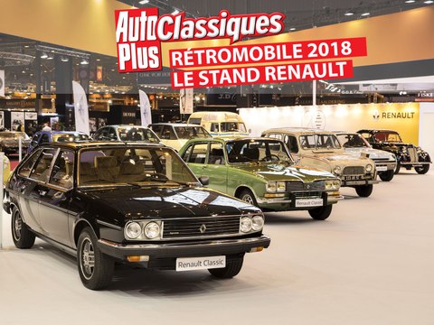 Rétromobile 2018 : le stand Renault vu par Auto Plus Classiques