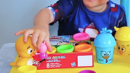 Massinha Surpresas Peppa Pig Carros McQueen Marvel Play Doh Kids Cars Surprise Eggs Kinder Ovo Toys