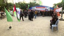 Hamas Öldürülen Filistinli Cerrar İçin Taziye Çadırı Kurdu