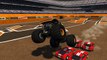 BeamNG.drive - Monster Truck Crashes, crushing cars, jumps, fails #3