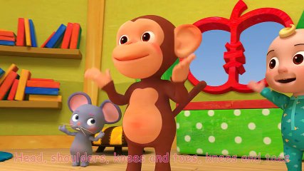 Head Shoulders Knees & Toes  Nursery Rhymes & Kids Songs -
