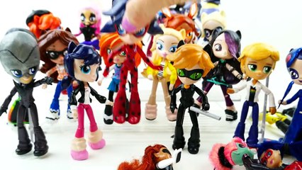 Miraculous Ladybug Toys Season 1 and Season 2 Custom Doll Review | Evies Toy House